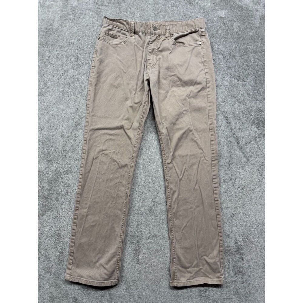Alfani Pants Mens Measured 32x30 Tan‎ Casual